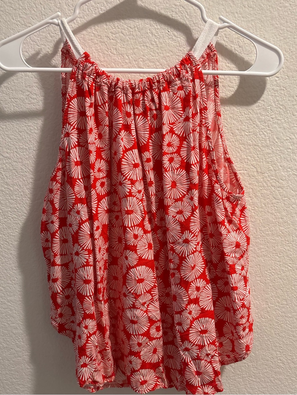 LOFT | Floral Halter Tank Top | Medium